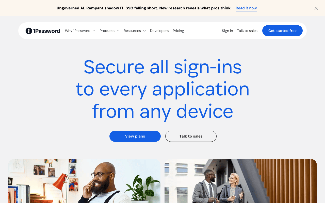 1Password screenshot