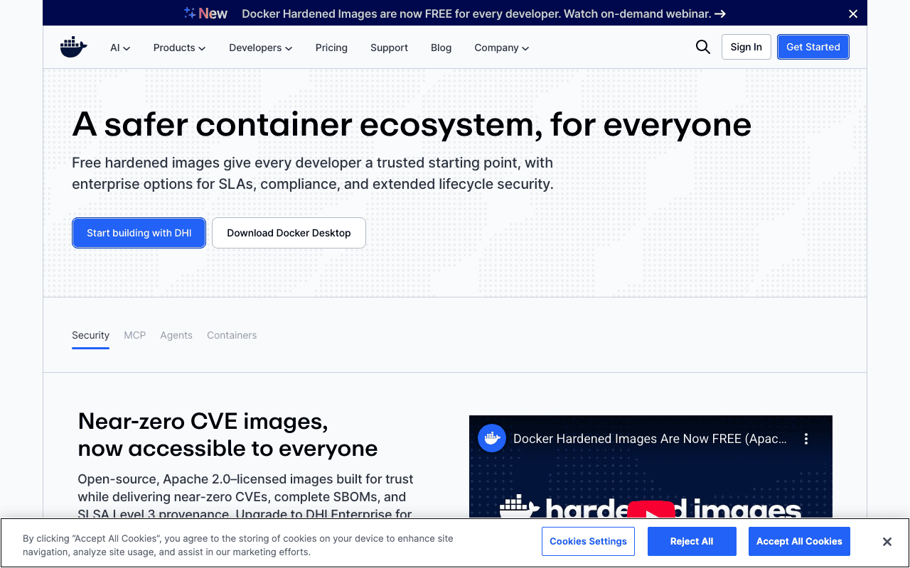 Docker Desktop screenshot