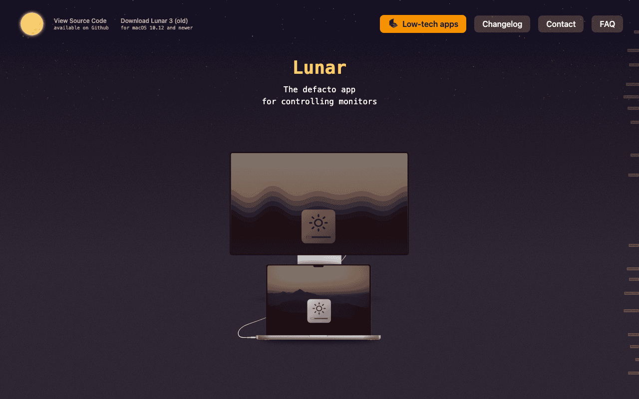 Lunar screenshot