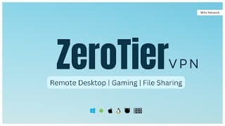 "ZeroTier Remote Desktop Setup – Easy & Secure!"
