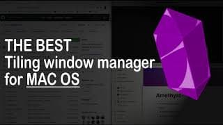 Amethyst Tiling Window Manager | Demo, Review, & Key Bindings!