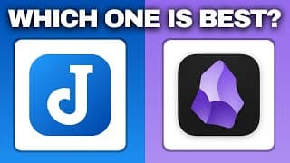 Joplin Vs Obsidian (2026) | Which Note-Taking App Is Better?