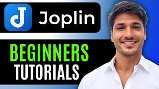 Joplin Notes Tutorial for Beginners | Step-by-Step Guide for 2025 Updated.