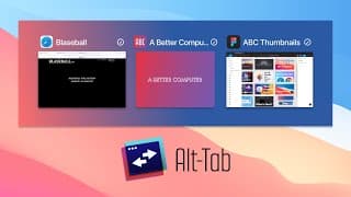 Alt-Tab Brings Windows-style App Switching to the Mac
