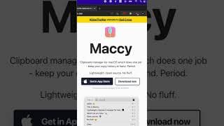 Windows Clipboard for Mac ?