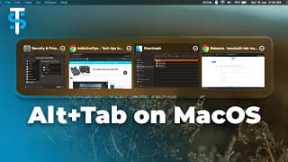 How to get Windows Style Alt-Tab on a Mac! (2023)