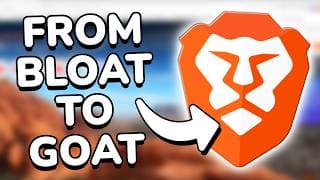 Debloat Brave Browser Now! | Minimal Brave Tutorial