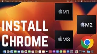 How To Install Google Chrome on MacBook (M1 | M2 | M3 | MacBook Pro | MacBook Air)