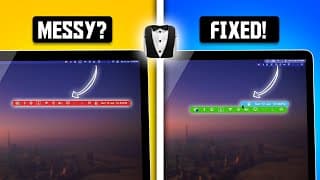 Bartender for Mac - Secret to a CLEANER Menu Bar!