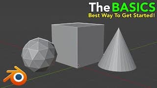 ABSOLUTE Beginner Basics.. Blender For Noobs 2025
