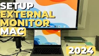 How To Setup External Monitor on Mac (2024)