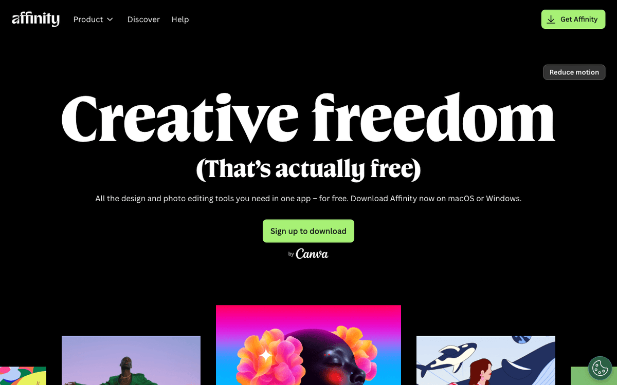 Affinity Designer 2 screenshot