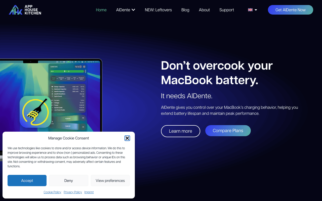 AlDente screenshot