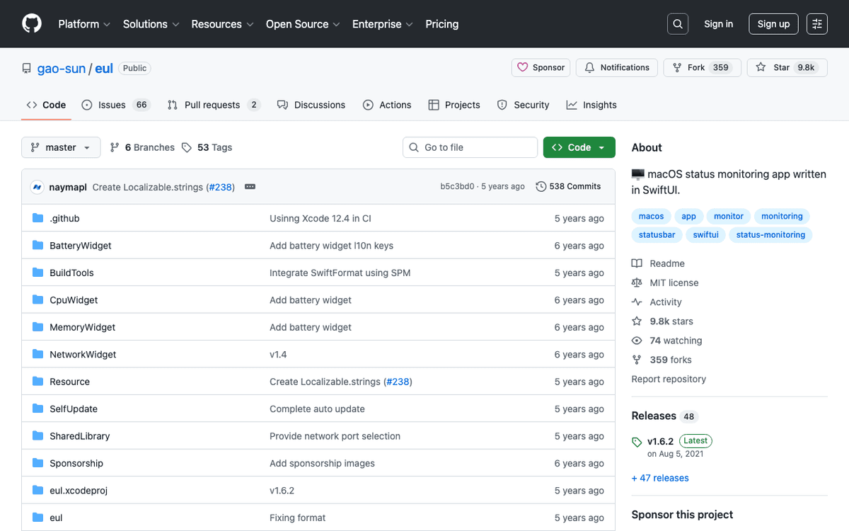 eul screenshot