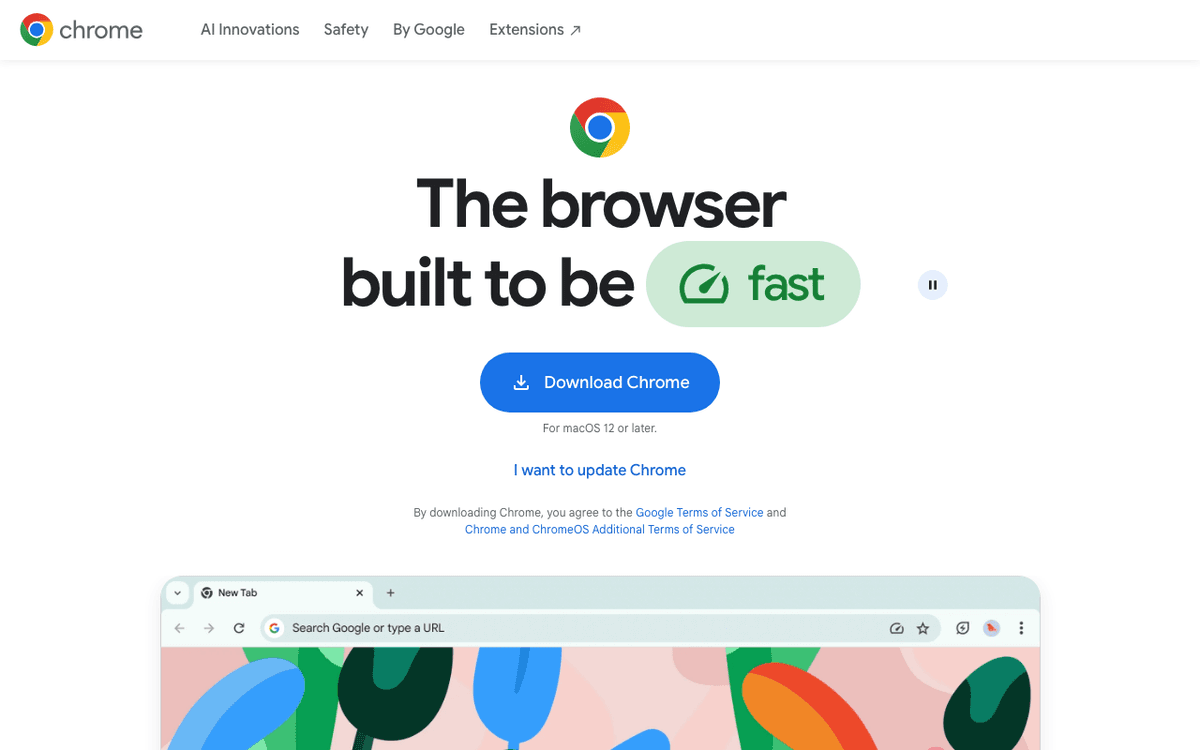 Google Chrome screenshot