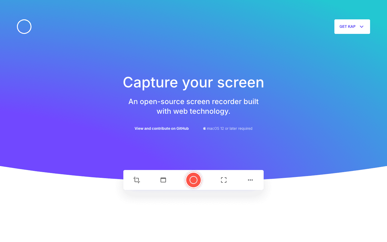 Kap screenshot