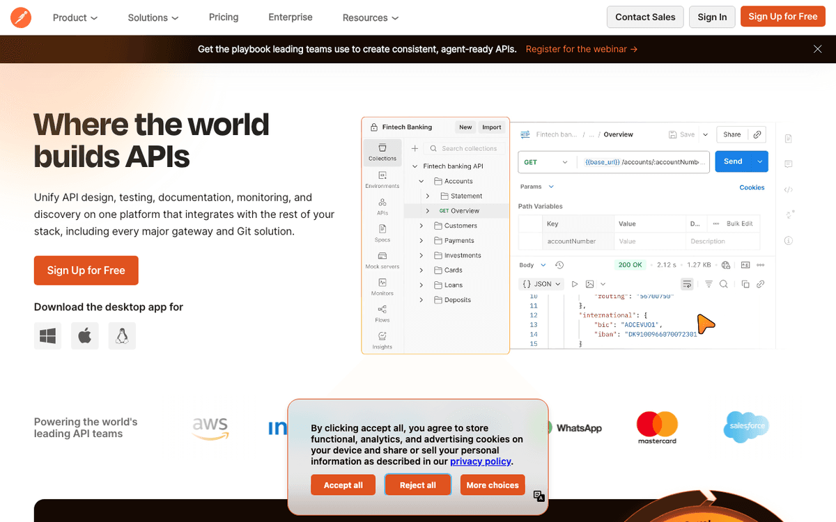 Postman screenshot